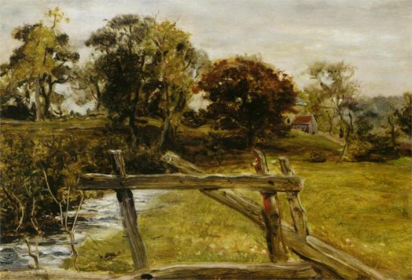 View Near Hampstead by John Everett Millais