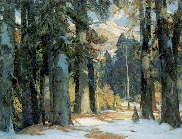 Sunlit Aisles by John F. Carlson