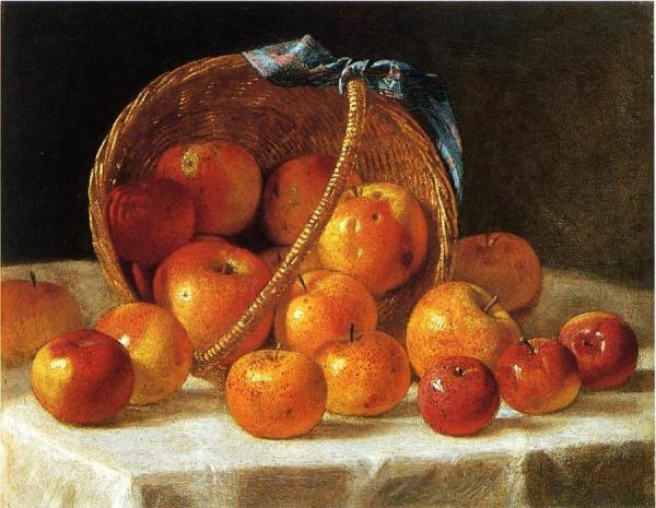Basket Of Apples by John F. Francis