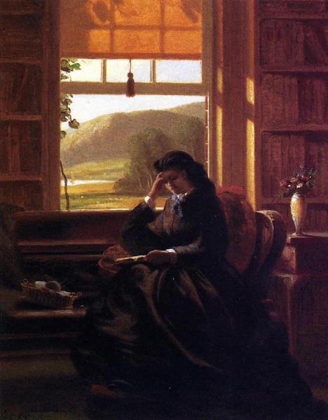 Autumn Lights by John Ferguson Weir