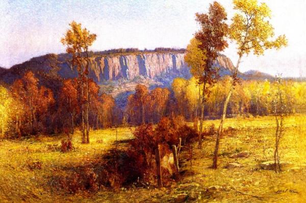 East Rock, New Haven by John Ferguson Weir