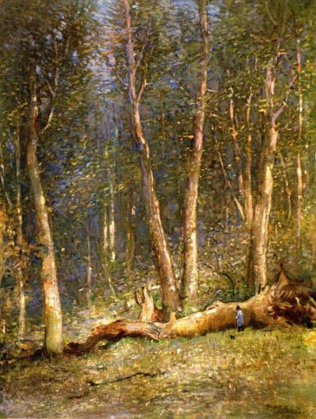 Forest Of Fontainebleau by John Ferguson Weir