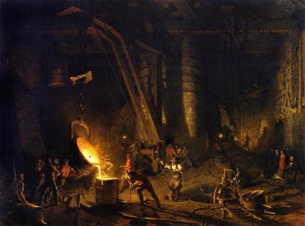 The Gun Foundry by John Ferguson Weir