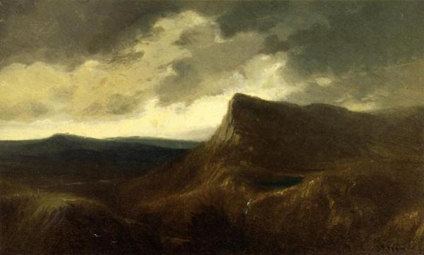 The Hidden Lake by John Ferguson Weir