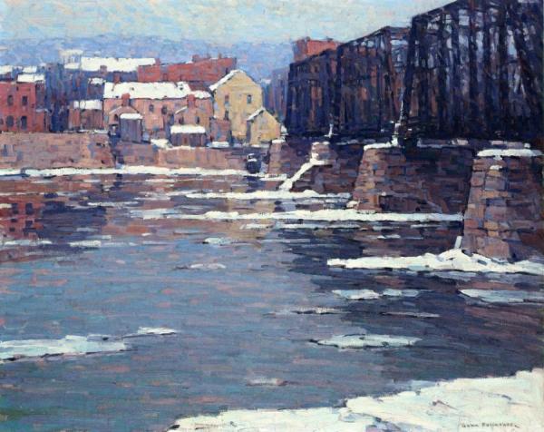 The Bridge At New Hope by John Folinsbee