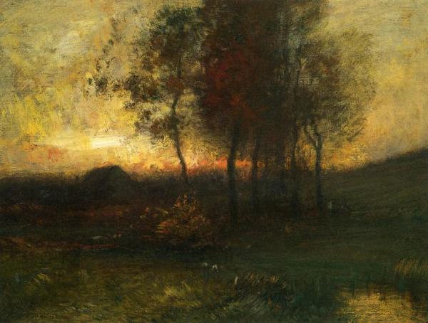 Autumnal Landscape by John Francis Murphy