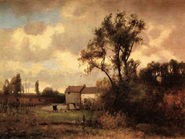 Near Dover, New Jersey by John Francis Murphy Oil Painting Reproductions