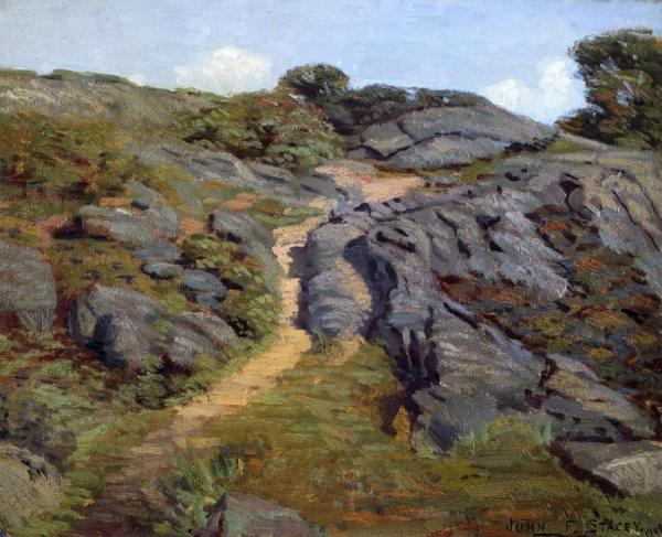 September On The Hillside by John Franklin Stacey
