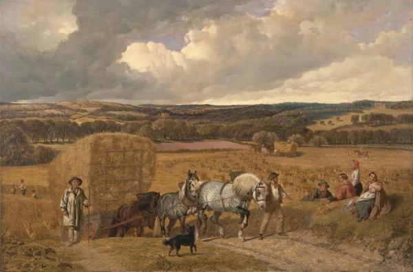 The Harvest by John Frederick Herring, Sr