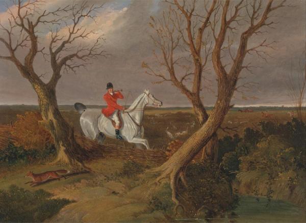 The Suffolk Hunt,gone Away by John Frederick Herring, Sr