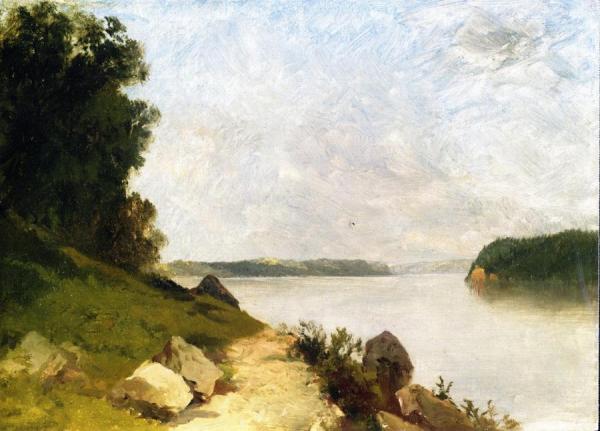 A View Of Lake George by John Frederick Kensett