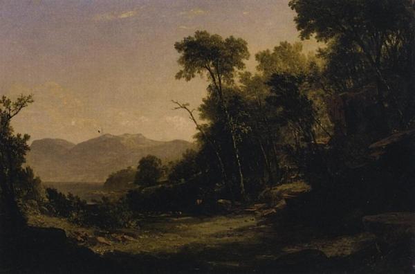 Afternoon In The Adirondacks by John Frederick Kensett