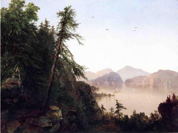 Along The Hudson by John Frederick Kensett