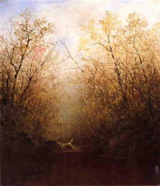 Bash Bish Falls by John Frederick Kensett