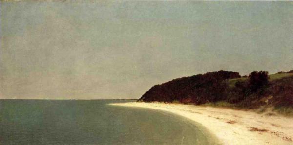 Eatons Neck Long Island by John Frederick Kensett