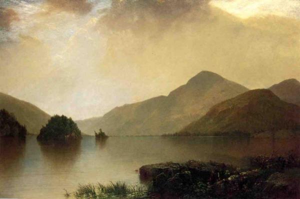 Lake George by John Frederick Kensett Oil Painting Reproductions