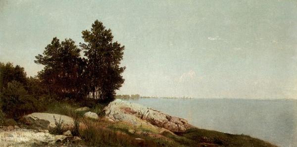 Long Island Sound At Dawn by John Frederick Kensett