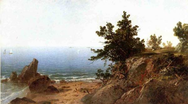 On The Beverly Coast, Massachusetts by John Frederick Kensett