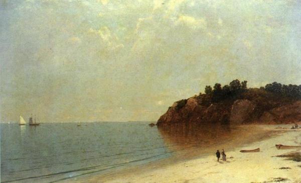 On The Coast by John Frederick Kensett