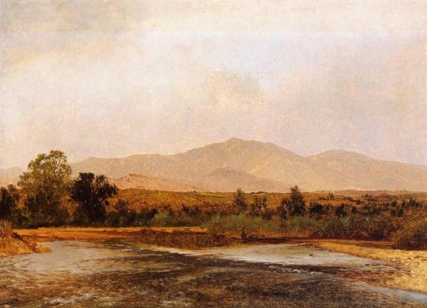 On The St. Vrain, Colorado Territory by John Frederick Kensett