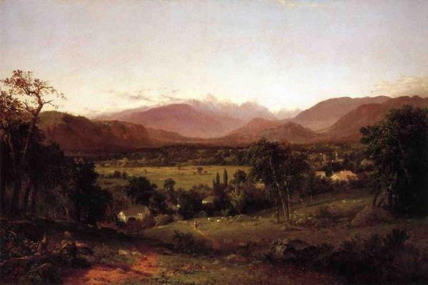 The White Mountains - From North Conway by John Frederick Kensett