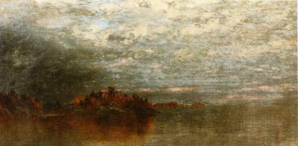 Twilight After A Storm by John Frederick Kensett Oil Painting Reproductions