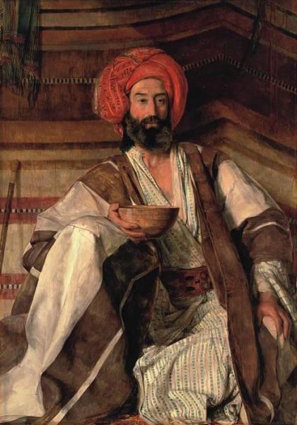 An Arab Of The Desert Of Sinai by John Frederick Lewis, Ra
