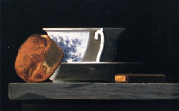 John Frederick Peto Cup, Biscuit And Fruit