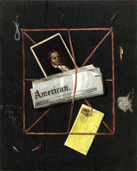 Rack Picture by John Frederick Peto