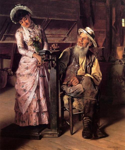 A New Weight by John George Brown