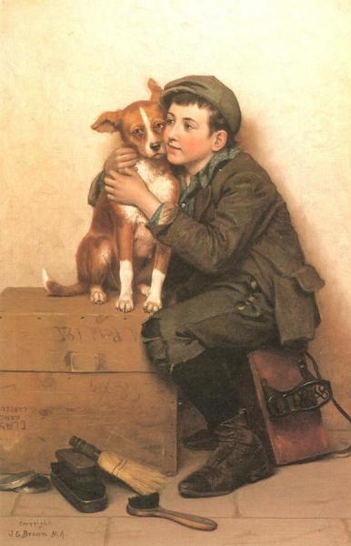 Against His Will by John George Brown