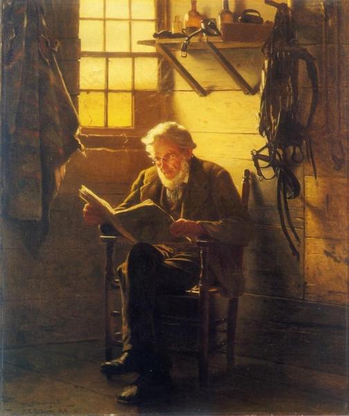 An Idle Hour by John George Brown