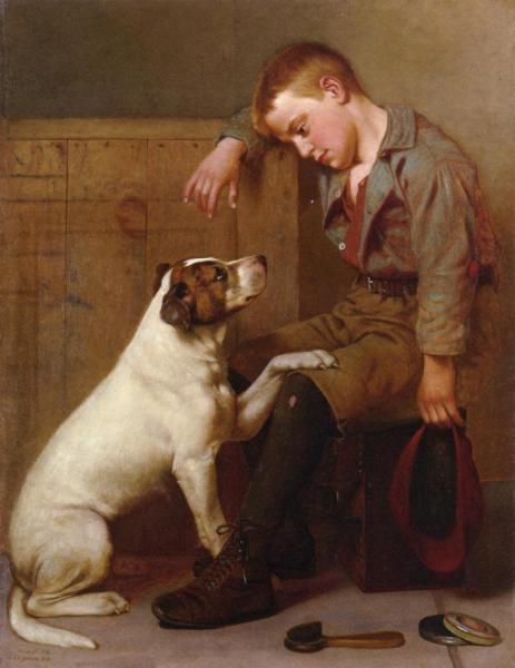Best Friends by John George Brown