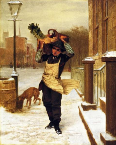 Delivery Boy by John George Brown