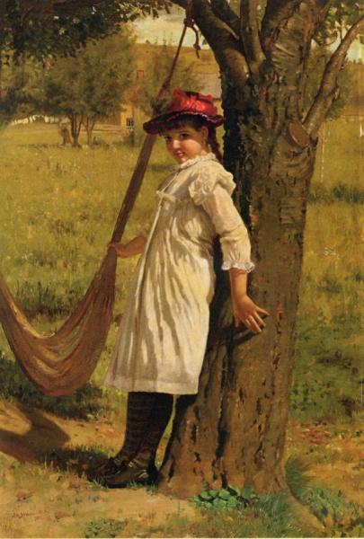 Give Me A Swing? by John George Brown