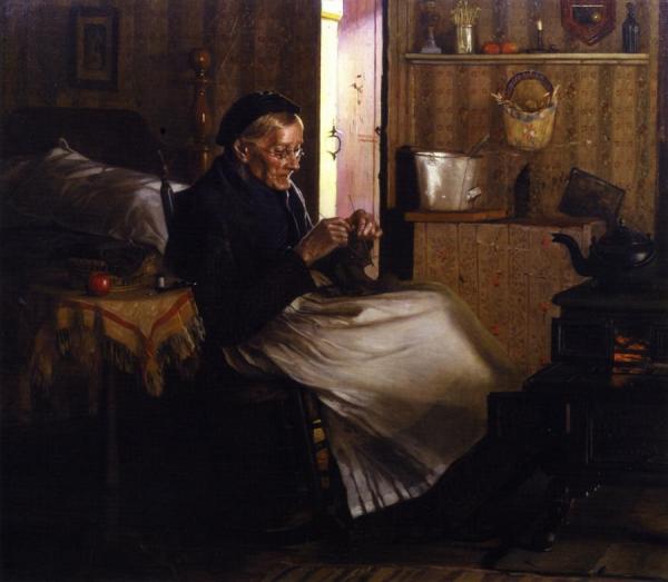 Home Comfort by John George Brown