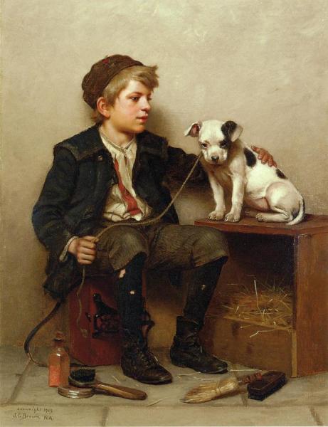 My Best Friend by John George Brown