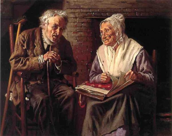 Old Memories by John George Brown