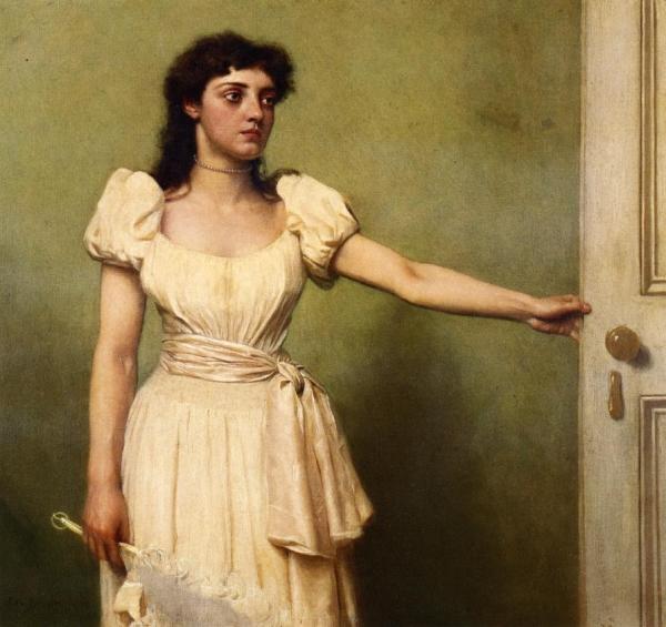 Parted by John George Brown