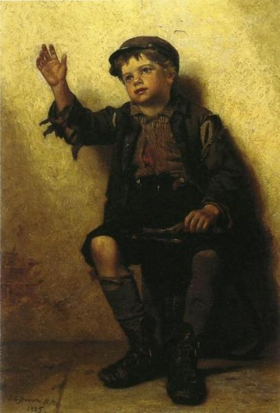 Shoeshine Boy by John George Brown