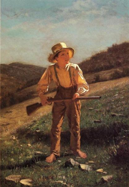 The Anxious Moment by John George Brown