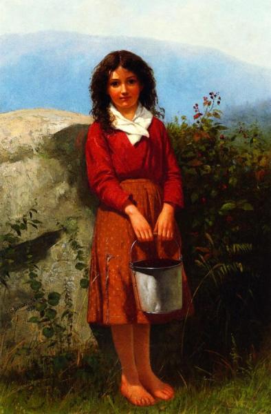 The Berry Picker by John George Brown