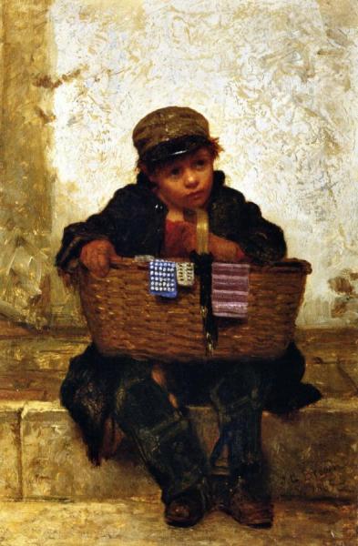 The Button Seller by John George Brown