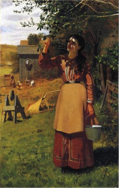 The Cherry Picker by John George Brown