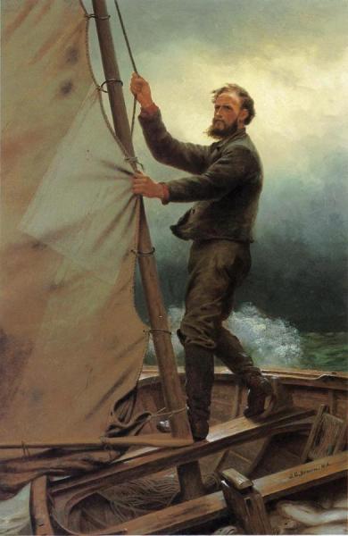 The Coming Squall by John George Brown