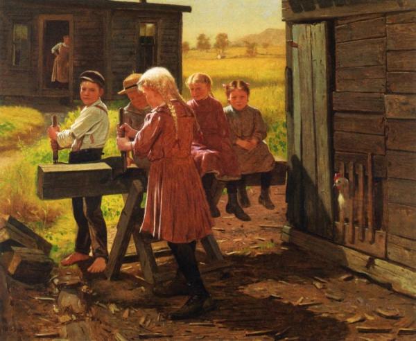 The Industrious Family by John George Brown