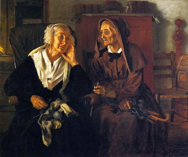 The Neighbors by John George Brown