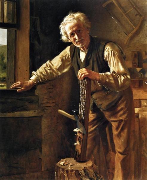 The Old Mechanic by John George Brown
