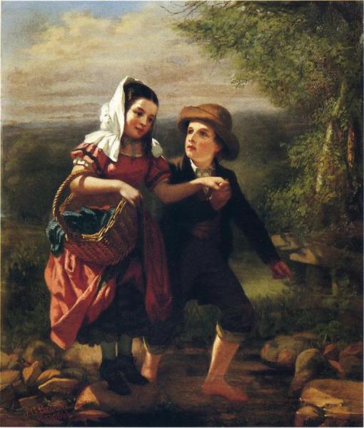The Picnic by John George Brown