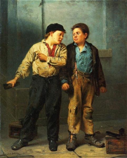 The Quarrel by John George Brown